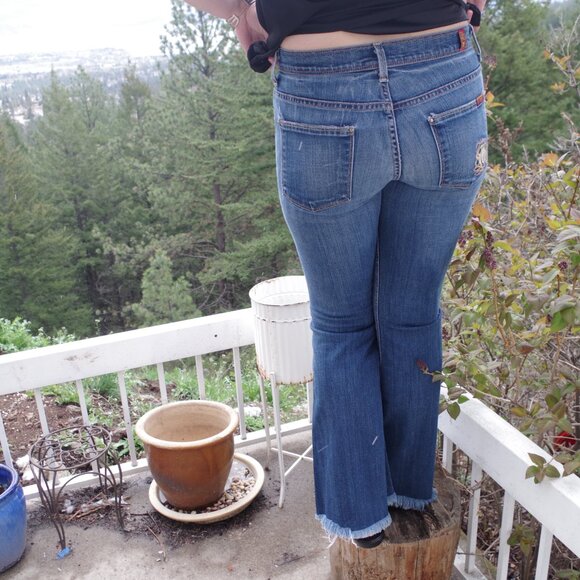 Bell-bottom 7 For All Mankind Size 28 - Picture 9 of 15
